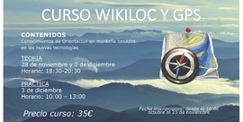 CURSO WIKILOC Y GPS